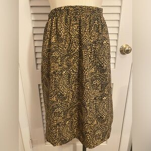 Vintage 1990’s Paisley Print “Bonworth” Skirt- Size M Petitie